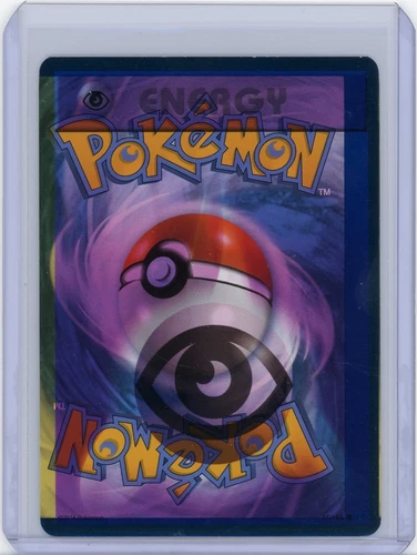 Pokemon XY Evolutions Psychic Energy Error Card Double Print Misprint Blank Back
