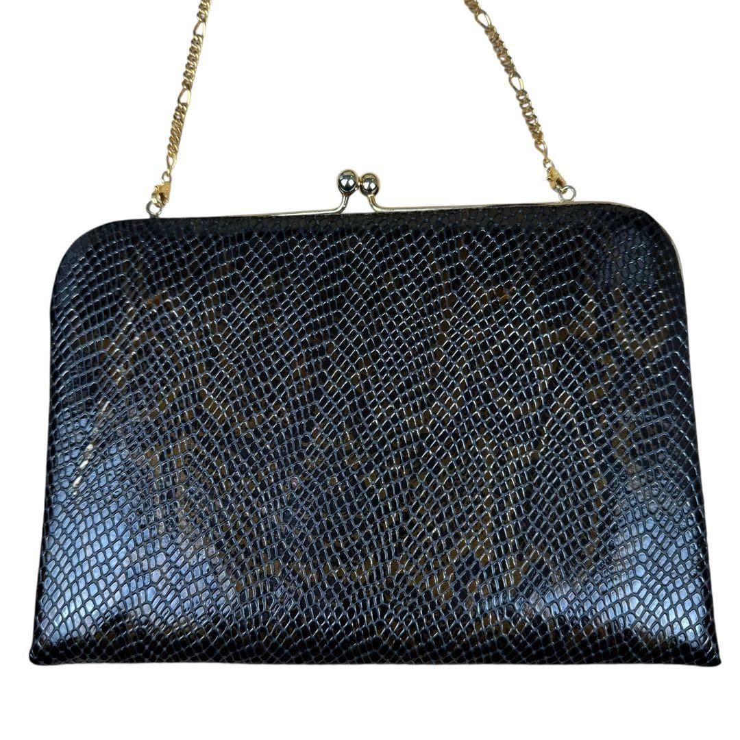 [Excellent Condition] FENDI Python Print Logo Emb… - image 3