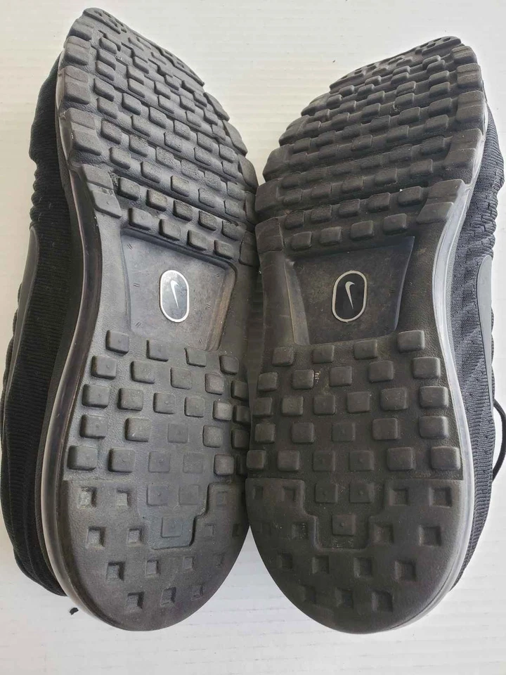 Nike Air Max 2017 Triple Black Men's Shoes Size 13 - Image 4 of 4