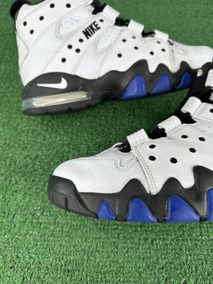 Size 8.5 - Nike Air Max2 CB '94 White Royal Black Charles Barkley