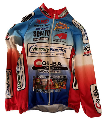 Vintage Colba - Mercury Flooring Radtrikot 2011 Gr.S Belgien Profi Team