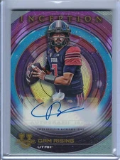 2022 BOWMAN U INCEPTION UTAH UTES CAM CAMERON RISING CARD # BIA-CRG AUTO