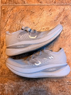 New Balance FuelCell SuperComp Low Rain Cloud MRCXED2 Used No Box Size 12