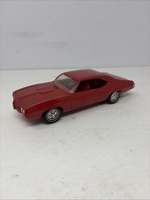 Vintage 1970 AMT Jo-Han 1/25 Scale Red Pontia...