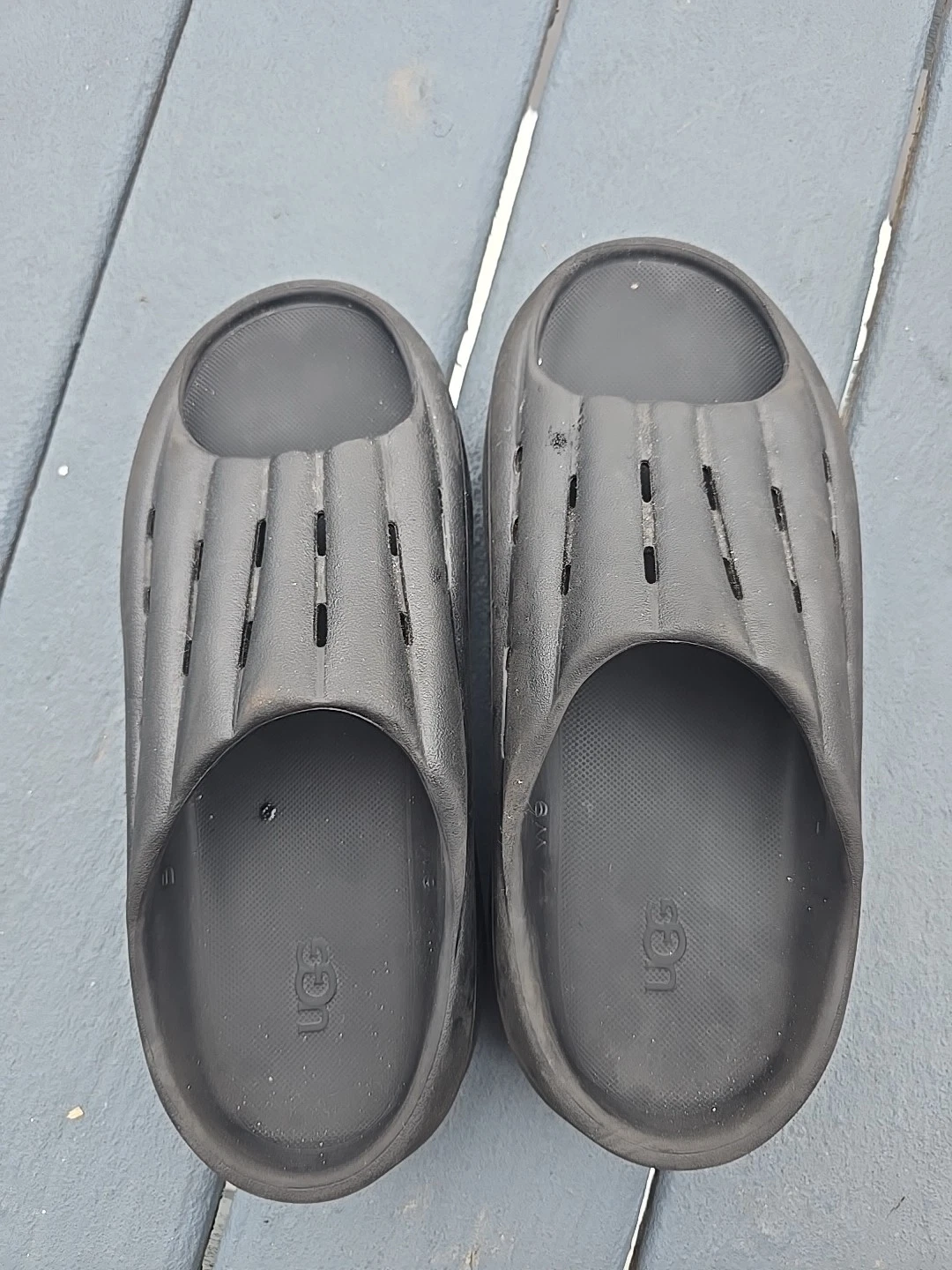 UGG® FOAM O SLIDES donna taglia 9W nero