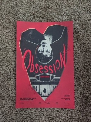 OBSESSION Alamo Drafthouse Exclusive Mini Poster 