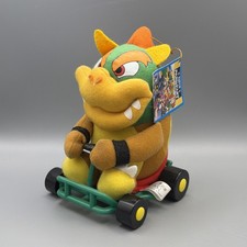 Rare Super Mario Kart Bowser Plush Takara Nintendo Japan 1993 UFO Catcher Tagged