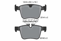 Bremsbelagsatz Scheibenbremse Textar 2214101 FüR Pace Rover Jaguar Volvo XE S60