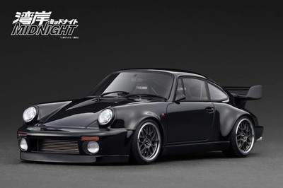 1:18 Porsche 964 Blackbird - Black -- Wangan Midnight -- Ignition Model IG3594