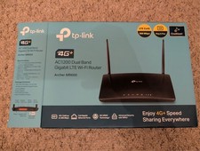 TP-Link Archer MR600 AC1200 Wireless Dual Band 4G Cat6 Gigabit Router - Black