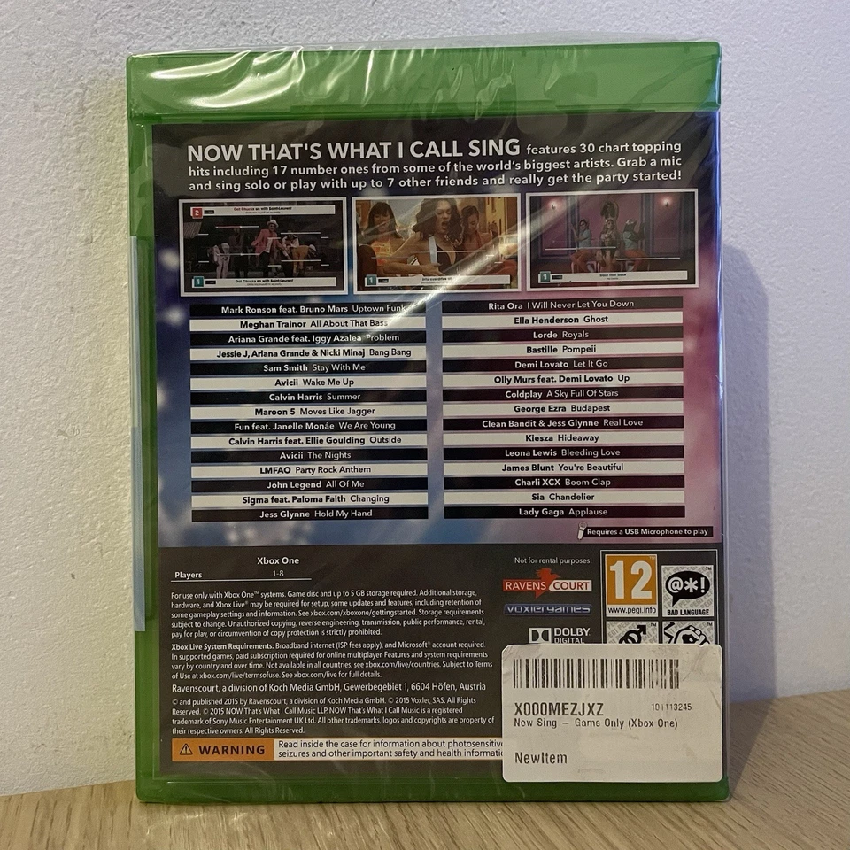 Now That’s What I Call Sing (Xbox One) [NEW & SEALED] **RARE UK GENUINE** - Image 3 of 4