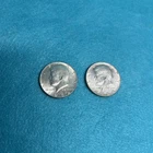 Lot Of 2 1964 Silver Kennedy Half Dollars