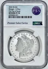 2022 $1 Fiji 1 Oz Silver Morgan Dollar S Privy NGC Reverse Proof PF70 FDOI PSS