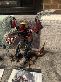 Bionicle Vezon and Kardas 10204 MINT READ