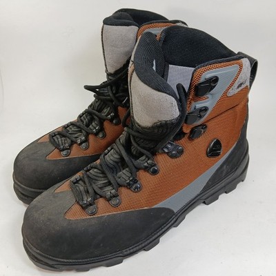Montrail Hiking Boots Mens Size 8.5 Orange Black Gore-Tex Vibram Lotus GTX