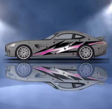 Flame Car Decals Flame Racing Sport Livery Decal For Both Sides Of Car Flames