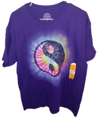 MUZE【ACID YIN-YANG FLOCKY PRINT T-SH】 Amazon.com: Yin Yang T-Shirt : Clothing, Shoes & Jewelry