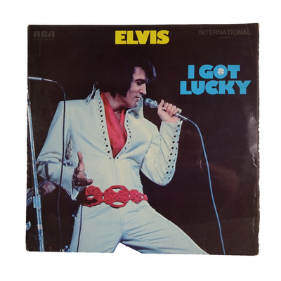 Elvis Presley - I Got Lucky LP RCA International - 1971 INT 1322 EX/VG+
