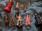 Star Wars Episode 1. Action Figures Lot.Clone. Queen Amidala .Leia. Battledroid