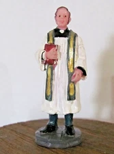 Lemax Village General Products Figurine - Reverend Smythe #22616