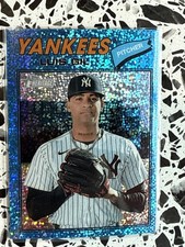 2026 Topps Heritage - Luis Gil #123 Chrome Light Blue Sparkle Refractor