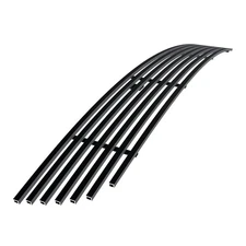 Fits 2013-2014 Ford Mustang GT Lower Bumper Black Billet Grille Grill Insert