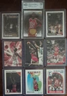 Upper Deck SkyBox NBA Michael Jordan Chicago Bulls card lot, 9 cards