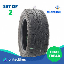 Set Of 2 Used Lt 30555r20 Hankook Dynapro At2 Xtreme 121118s - 1032 Set Of 2 Used Lt 30555r20 Hankook Dynapro At2 Xtreme 121118s - 1032