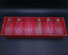 Bicchieri Cristal D'Arques France Longchamp 17,28 cl - Set di 6 - Nuovi con scatola