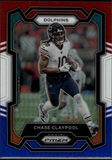 Chase Claypool 2023 Panini Prizm - Red White and Blue Miami Dolphins #46