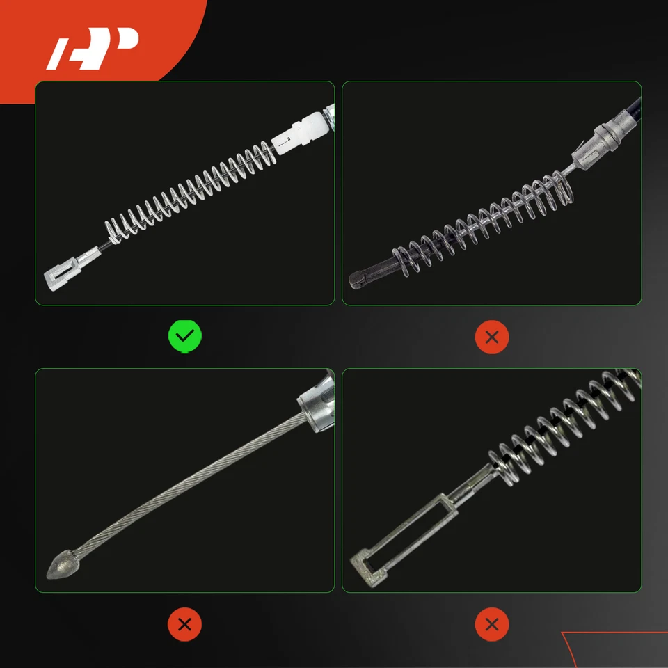 Cable de freno de estacionamiento lateral trasero 2 piezas para Chevy Silverado 1500 GMC Sierra doble cabina Foto 2 de 4