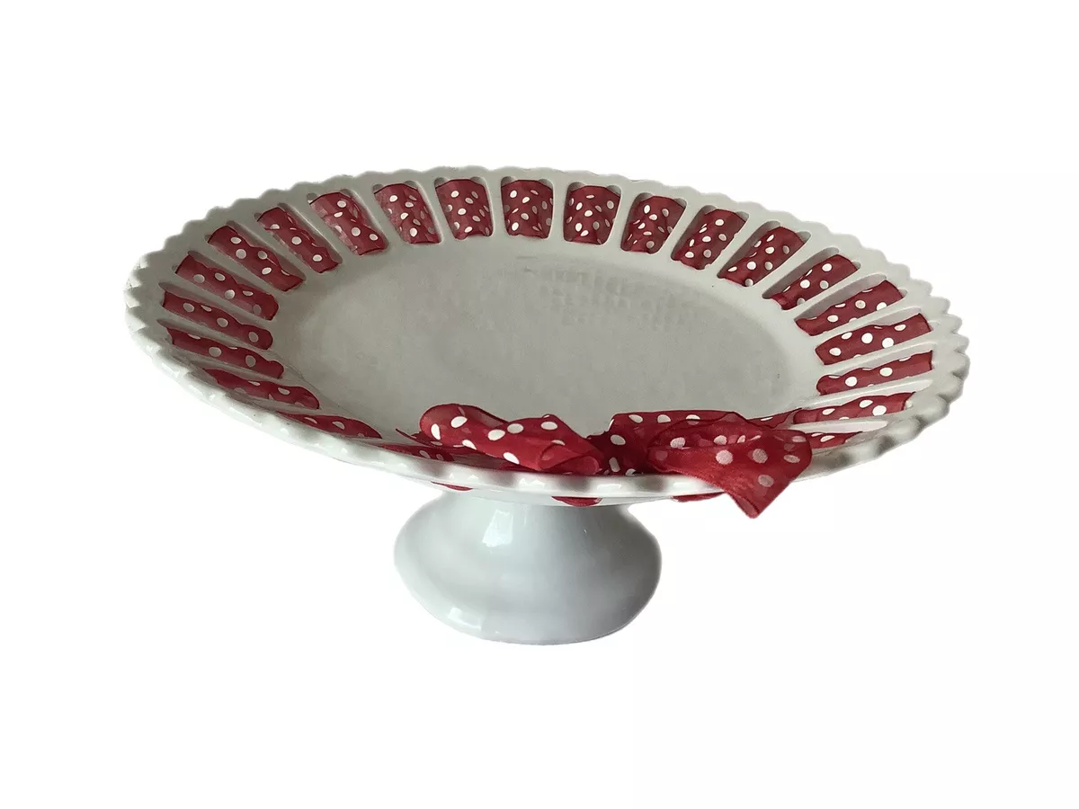 Antique cake plates pedestal clearance