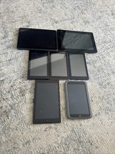 lot Of 7 Mixed Android Tablets  Untested Parts Or Repair 