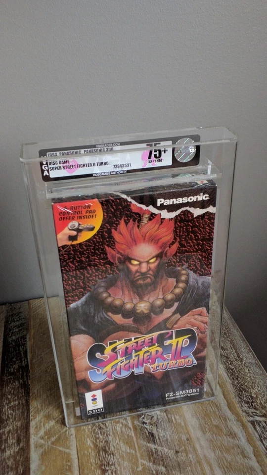 New ✹ SUPER STREET FIGHTER II TURBO 3DO GAME ✹ VGA 75+ GRADED ✹ SEALED CGC WATA - Image 4 of 4