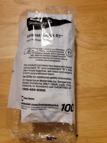 Instapak Quick RT #100 Sealed Air - 16 bags 25" x 27" No Warmer Needed!!!
