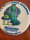 Walt Disney Pixar Monsters University Movie June 21 Summer PIN Round PROMO — photo 3