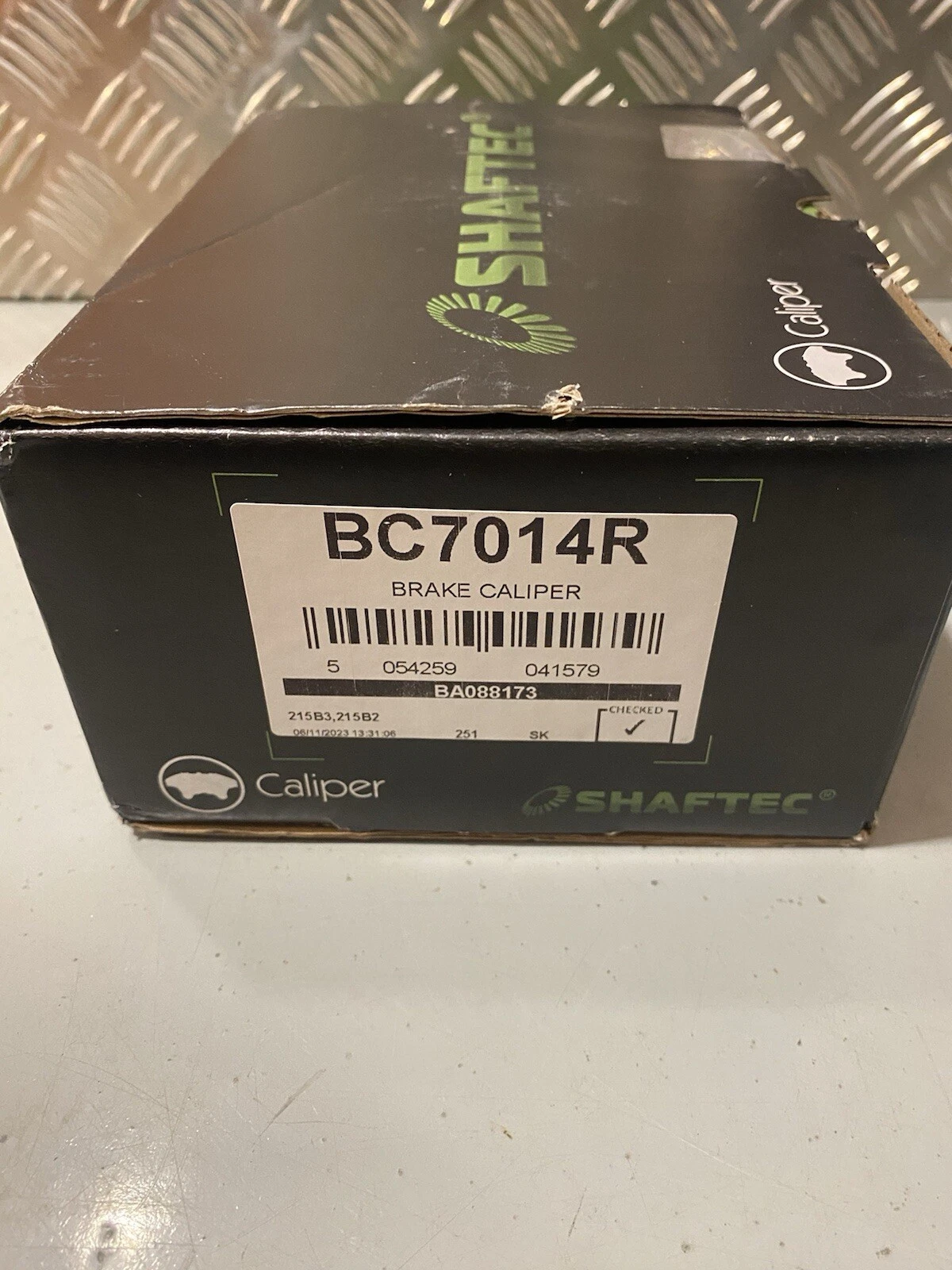 Shaftec BC7014R Brake Caliper Audi A1 Seat Skoda Volkswagen Brand New 2