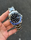 Batman Seiko GMT master 2 mod Black blue / nh35 movement watch mod