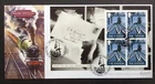 GB 2004 Bradbury Letters By Night Book Pane on First Day Cover, New Street S/H/S
