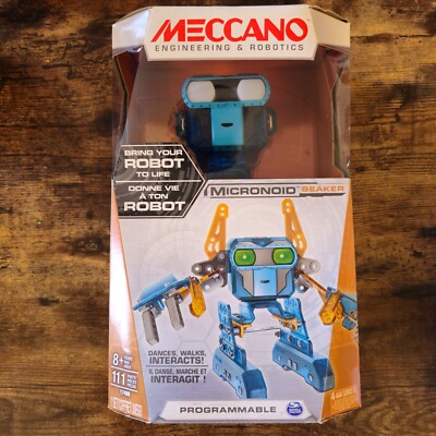 Build and Learn - Meccano Micronoid ''Beaker'' Robot Kit