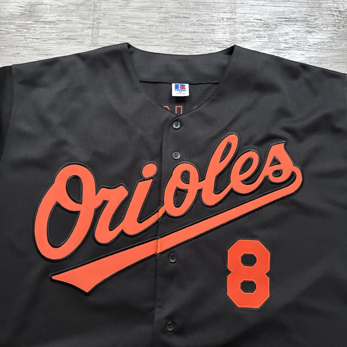 ウェア Russell Orioles Jersey #8 Cal Ripken Jr. NEW VTG 90s Russell Athletic Baltimore Orioles Cal Ripken Jr