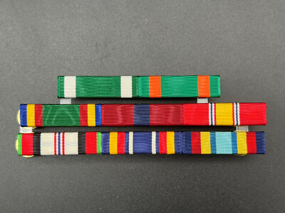Gotw Ribbon USMC 8 Ribbon Bar Afghanistan & GWOT Marine Corps Mount With 1/8