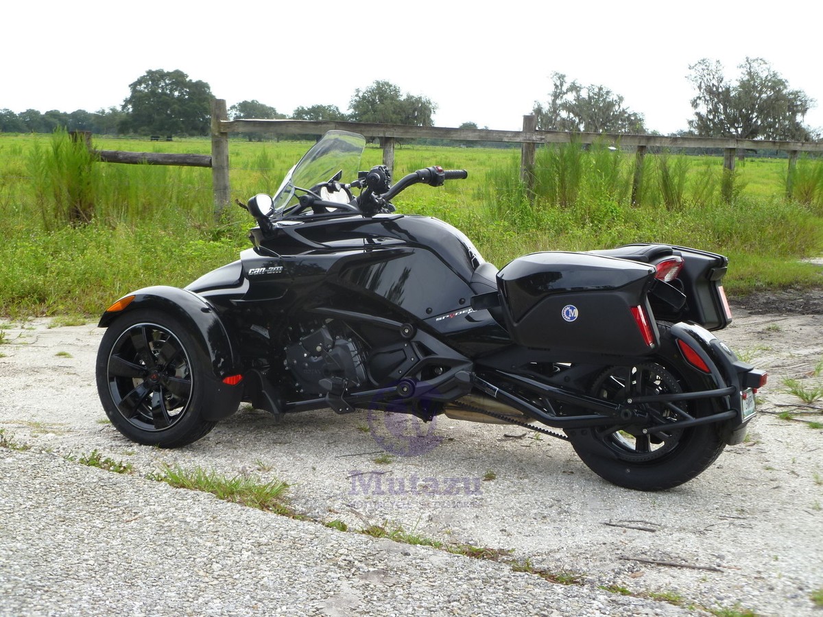 Can Am Spyder Roadster RS 4 Detachable Hard Saddlebags w/ Mounting