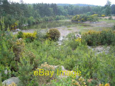 Photo 6x4 Disused gravel pit Bridge of Canny A disused gravel pit close t c2007