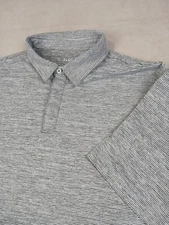 01.Algo Performance XL Mens Shirt Polo Stretch Casual Athleisure