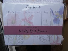 Laura Ashley Weekly Desk Planner