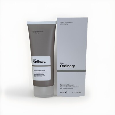 The Ordinary Squalane Facial Cleanser 150ml Gentle Makeup Remover NEW in a BOX