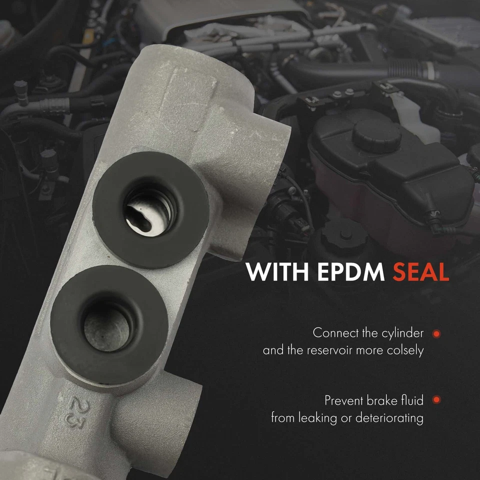 1x Cilindro maestro de freno nuevo para Volkswagen Cabrio 95-02 Golf 95-99 Jetta Passat Foto 3 de 4