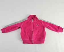 Kids Puma 12m Zip Up Pink With Pockets