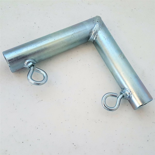 4pc 2 way CORNER CANOPY FITTING 1 5/8" Pipe eBay